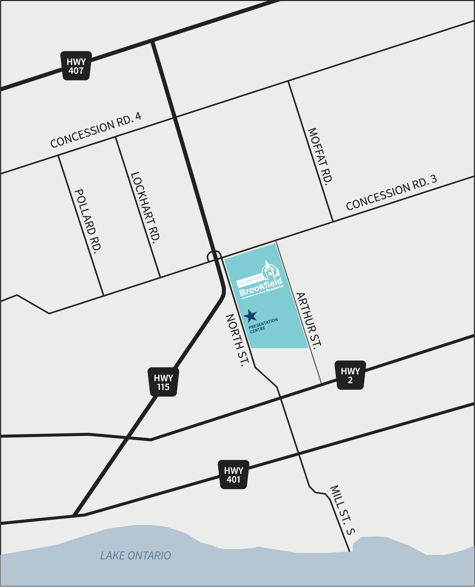 Newbrook map